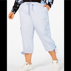 Calvin Klein Performance Cropped Cargo Pants 3X